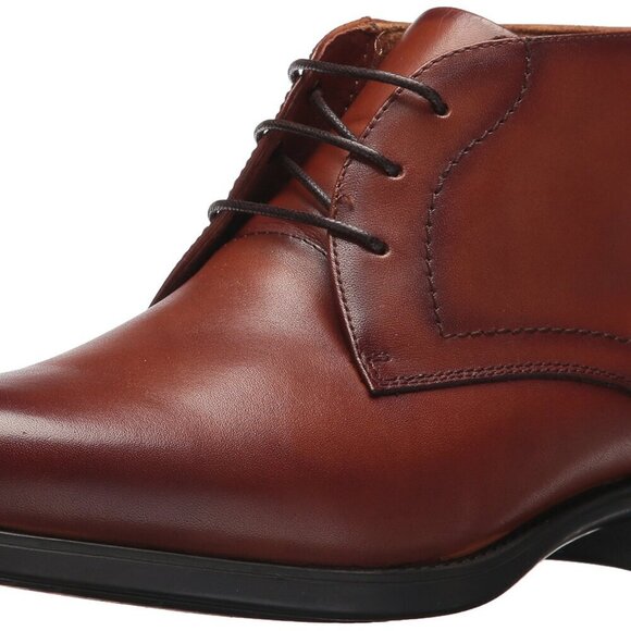 Florsheim Men's Medfield Chukka Boot, Cognac - Picture 3 of 12